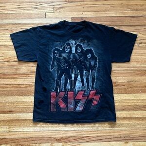 Kiss Band Concert T-Shirt Alive 35 Tour / Large / Canada Tour